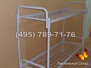 Металлические кровати одноярусные и двухъярусные оптом (Фото)