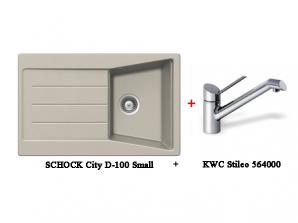 �������� ����� SCHOCK City D-100 Small + ����������� KWC Stileo 564000 (����)