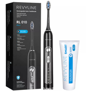 Звуковая щетка Revyline RL010 Black плюс зубная паста (Фото)