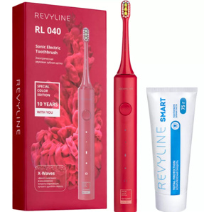 Зубная щетка Revyline RL040 маджента и зубная паста Smart (Фото)