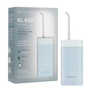Ирригатор полости рта Revyline RL410, голубой корпус (Фото)