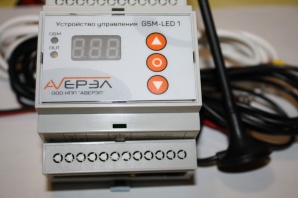 Устройство управления и контроля GSM-LED 1 (Фото)