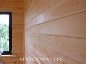 Окрашенная имитация бруса (Фото)