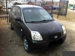 Продам KIA-PICANTO 2006 г, двиг.1,1, МКПП, чёрная, 220 тысяч (Фото)