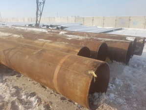Реализуем трубы б/у диаметром 820х9мм. Времянка (Фото)