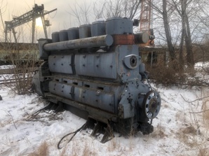 Продадим тепловозный двигатель Д-50 (ПДГ-1М) (Фото)