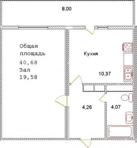 Краснодар 1 к.кв. продаю (Фото)