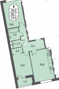 Продажа 2-ком.квартиры Москва,жк Зиларт,3 (Фото)