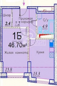Продается 1-комн.квартира г.Химки,Вишнёвая улица,31к6 (Фото)