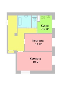 Большая двушка с отличным потенциалом (Фото)