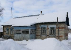 Дом рубленый с участком 1500 кв м в Чаплыгинском районе Липецкой области (Фото)