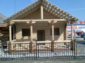 Продаётся баня из оцилиндрованного бревна (Фото)