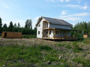 Срочно продам участок 25 соток и каркасный дом (Фото)