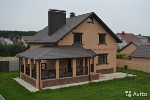 Новый современный котедж 300м2+гараж 100м2 на берегу реки Дон (Фото)