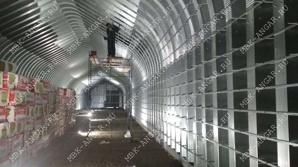 Монтаж ангаров (Фото)