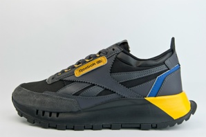 Кроссовки Reebok Legacy black yellow (Фото)