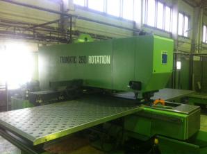 Пресс-автомат координатно-пробивной "Trumpf trumatic 260" (Фото)