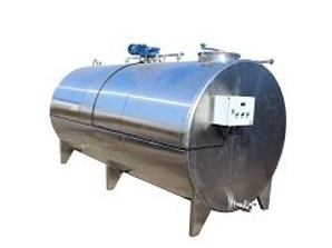 Танк молочный горизонтальный с рубашкой ТМГ- 10000 (Фото)