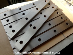 Изготовление и продажа ножей для гильотинных ножниц в Туле , Москве и Минске (Фото)