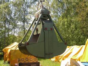 Б/у грейфер DEMAG 2S-4, 2-челюстной, 4-канатный (Фото)