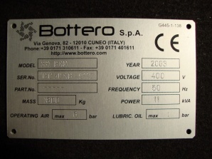 ����������� ���� ��� ������ Bottero-331 BKM 2003� (����)