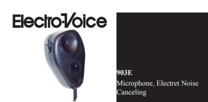 Microphone 903E. Electret Noise Canceling (����)