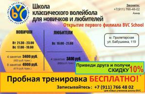 12 тренировок в нашей школе волейбола и ты будешь играть как выпускник спорт школы (Фото)