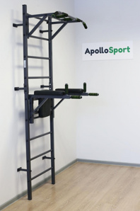 Шведская стенка "Гладиатор" с турником и брусьями ШС-002 ApolloSport (Фото)