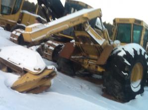Трелевочный трактор TigerCat 630С (Фото)
