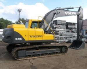 Аренда гусеничного экскаватора VOLVO EC210BLC (Фото)