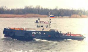 Рейдовый буксирный двухвинтовой теплоход - ледокол типа РБТ (Фото)