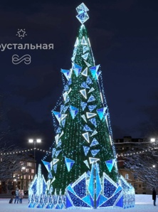 Елки каркасные уличные (Фото)