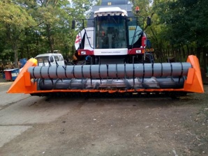 Приспособление для уборки подсолнечника на комбайн АКРОС (Фото)