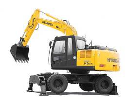 Колесный экскаватор HYUNDAI R140W-7 (Фото)