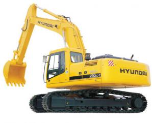 Гусеничный экскаватор HYUNDAI R290LC-7 (Фото)