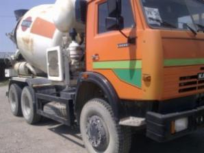 Автобетоносмеситель АБС 7м3 на шасси Камаз 53229 (Фото)