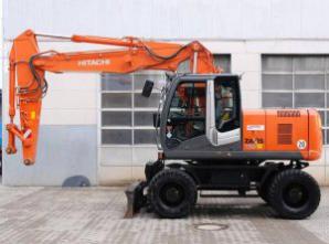 Колесный экскаватор Hitachi ZX160W (Фото)