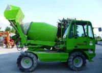 Мобильный бетоносмеситель MERLO DBM2500EV (Фото)