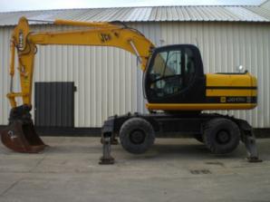 Колесный экскаватор JCB JS 175 W (Фото)