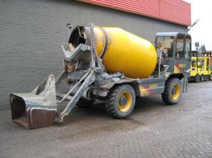 Мобильный бетоносмеситель с самозагрузкой Dieci D647 (F7000) (Фото)
