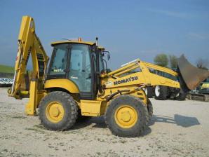 Экскаваторы- погрузчики KOMATSU WB 97S (Фото)