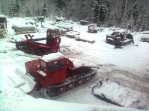 Продаётся трелевочный трактор тдт-55а (Фото)