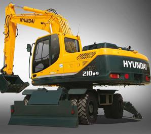 �������� ���������� Hyundai R210W-9S (����)