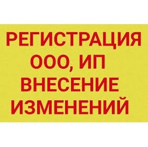Регистрация, внесение изменений в ООО/ИП (Фото)