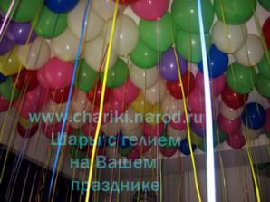 Услуги по оформлению воздушными шарами (Фото)