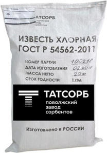 Хлорная известь по самой низкой цене, в любом количестве в Новокузнецке (Фото)