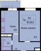 Продаю 1-к квартиру в ЖК Рассвет (ГМР, Гидростроителей, 59). НЕ АГЕНТСТВО (Фото)