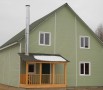 Дом - Можайское шоссе в 38 км от МКАД, деревня Ивонино (Фото)