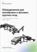 Продажа оборудования для калибровки и фасовки круглых ягод в Москве (Фото)