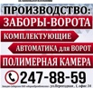 Заборы, ворота от производителя в Новосибирске! (Фото)